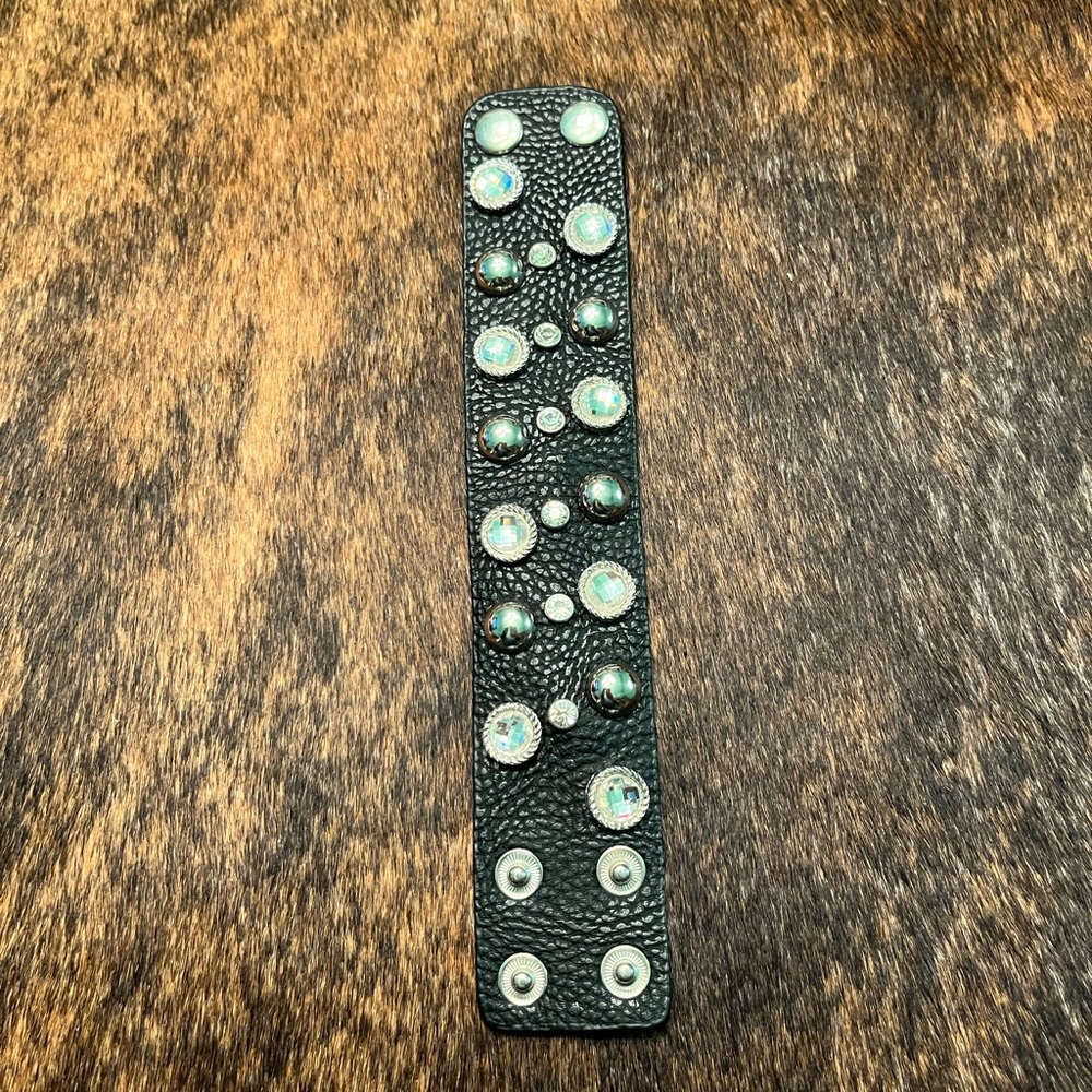 Rhinestone cuff